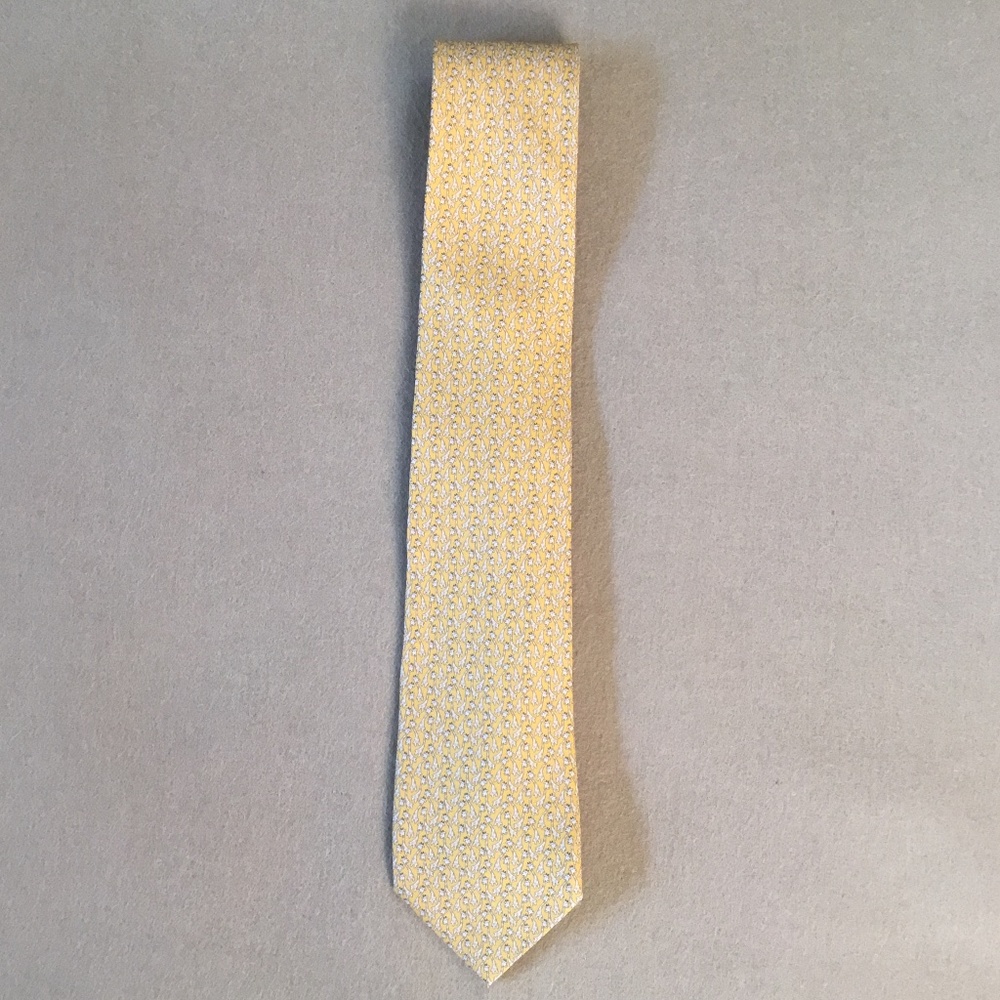Ferragamo Giraffe-Print Silk Tie - Picture 12 of 16